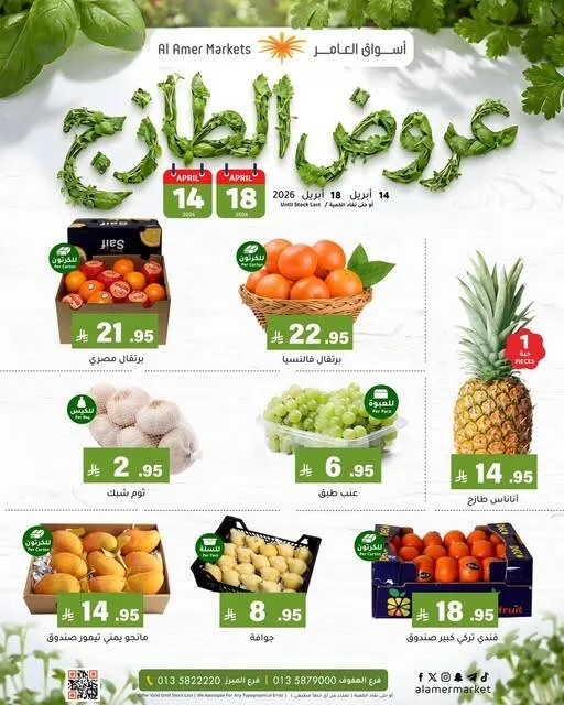 Fresh Deals from Al Amer Market until 18th April - Al Amer Market KSA Offers & Promotions — page 2