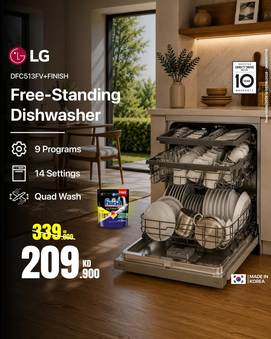 New arrival - Dish Washers from Best Al-Yousifi Electronics‏ until 22nd July - Best Al-Yousifi Electronics‏ Kuwait Offers & Promotions — page 3