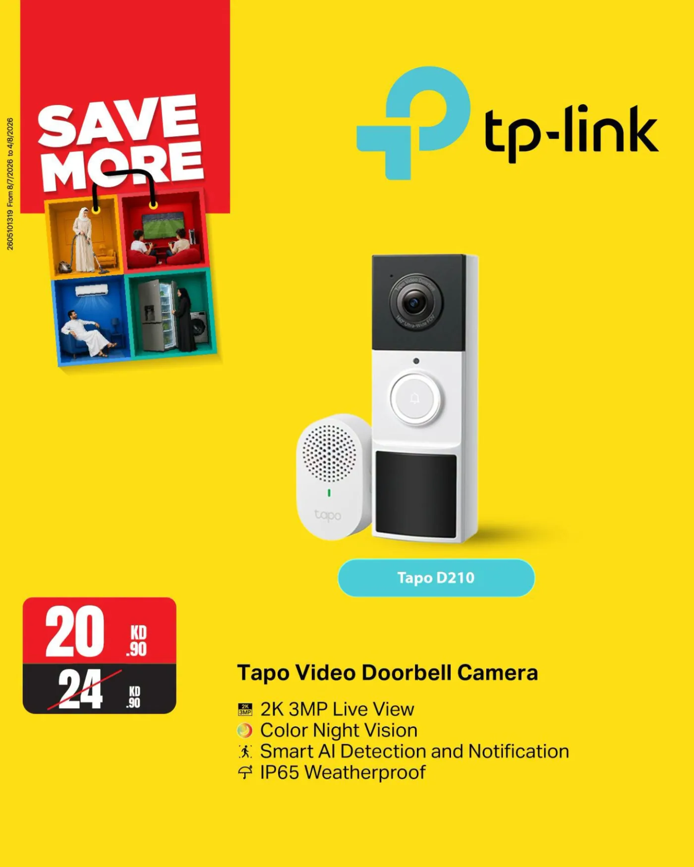 Save More With Routers & Cameras from Best Al-Yousifi Electronics‏ until 22nd July - Best Al-Yousifi Electronics‏ Kuwait Offers & Promotions — page 4
