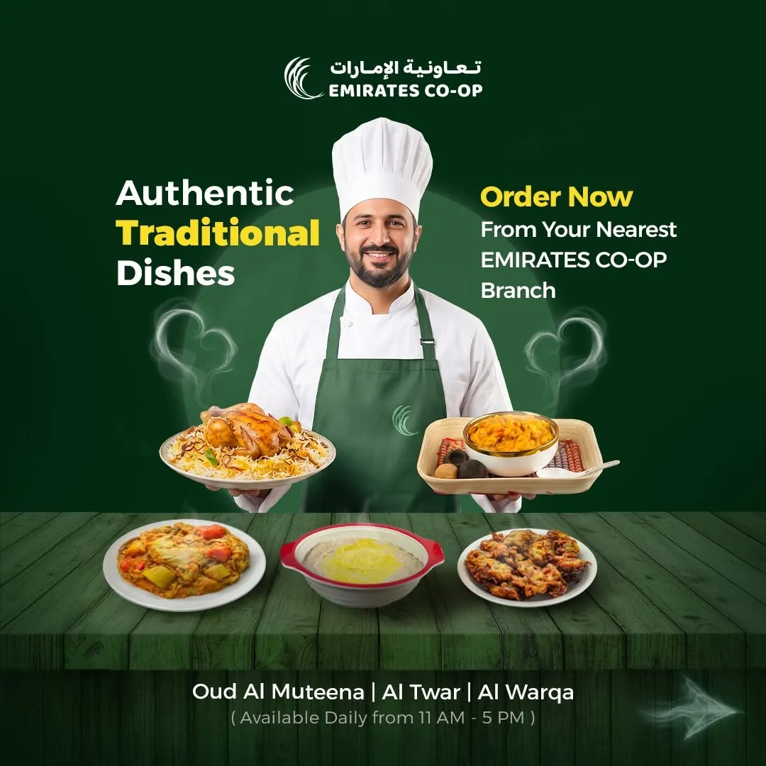 Authentic Traditional Dishes from Emirates Co-Operative Society until 26th July - Emirates Co-Operative Society UAE Offers & Promotions