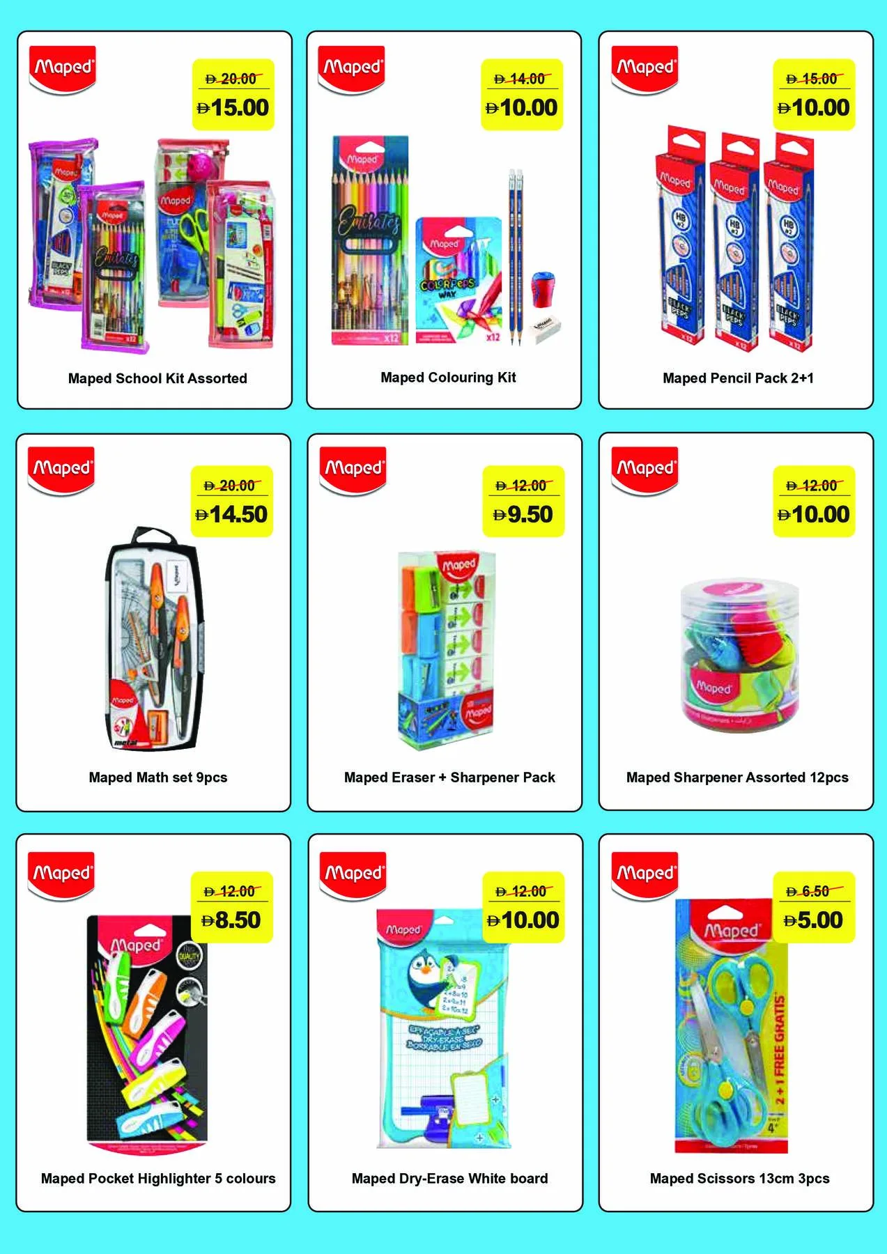 Back To School Starts Here from Géant until 16th August - Géant UAE Offers & Promotions — page 22
