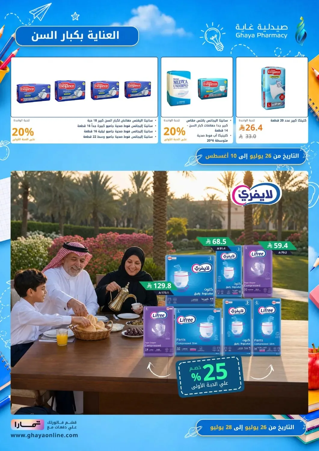 Fantastic Offers from Ghaya Pharmacy until 10th August - Ghaya Pharmacy KSA Offers & Promotions — page 22