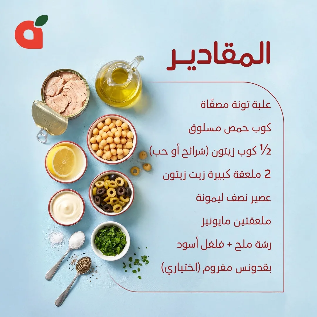 Tuna and Chickpea Salad Recipe from Hyper Panda until 5th May - Hyper Panda KSA Offers & Promotions — page 1