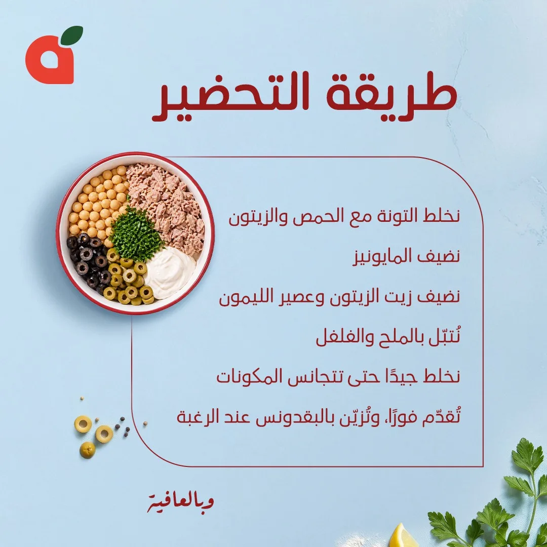 Tuna and Chickpea Salad Recipe from Hyper Panda until 5th May - Hyper Panda KSA Offers & Promotions — page 3