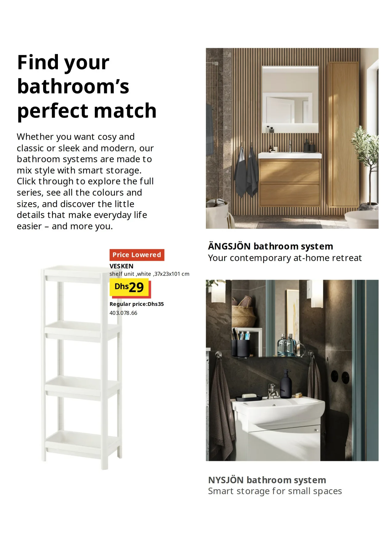Bathrooms Offer from IKEA until 30th June - IKEA UAE Offers & Promotions — page 32