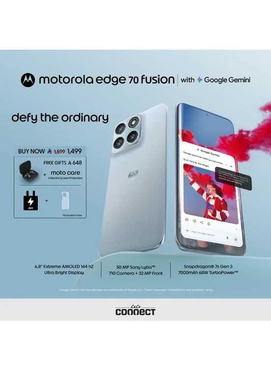 Buy Now - Motorola Edge 70 Smart Phones from Lulu until 5th May - Lulu KSA Offers & Promotions catalogue cover