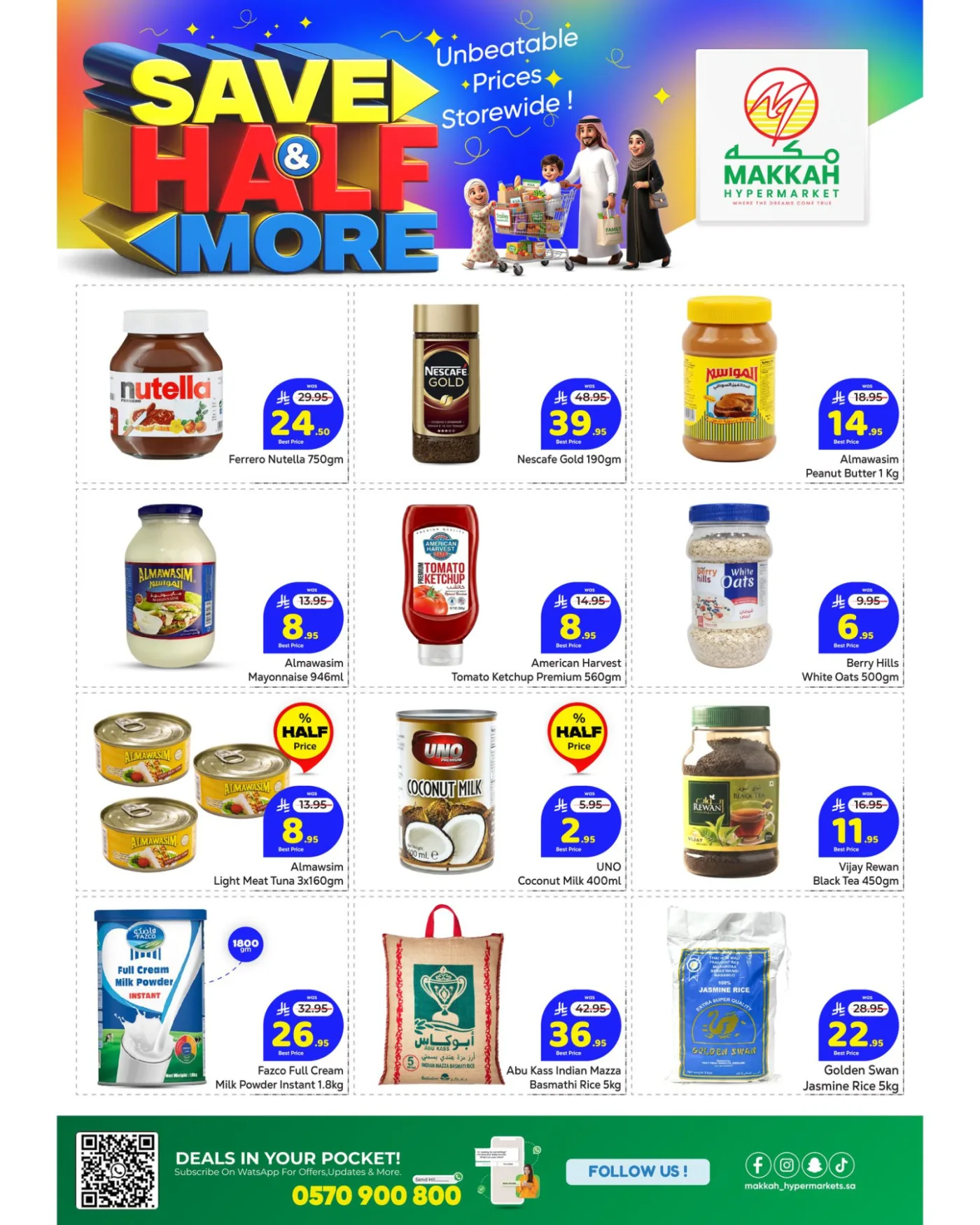 Save Half & More Deals - Jeddah from Makkah Hypermarket until 21st April - Makkah Hypermarket KSA Offers & Promotions — page 3