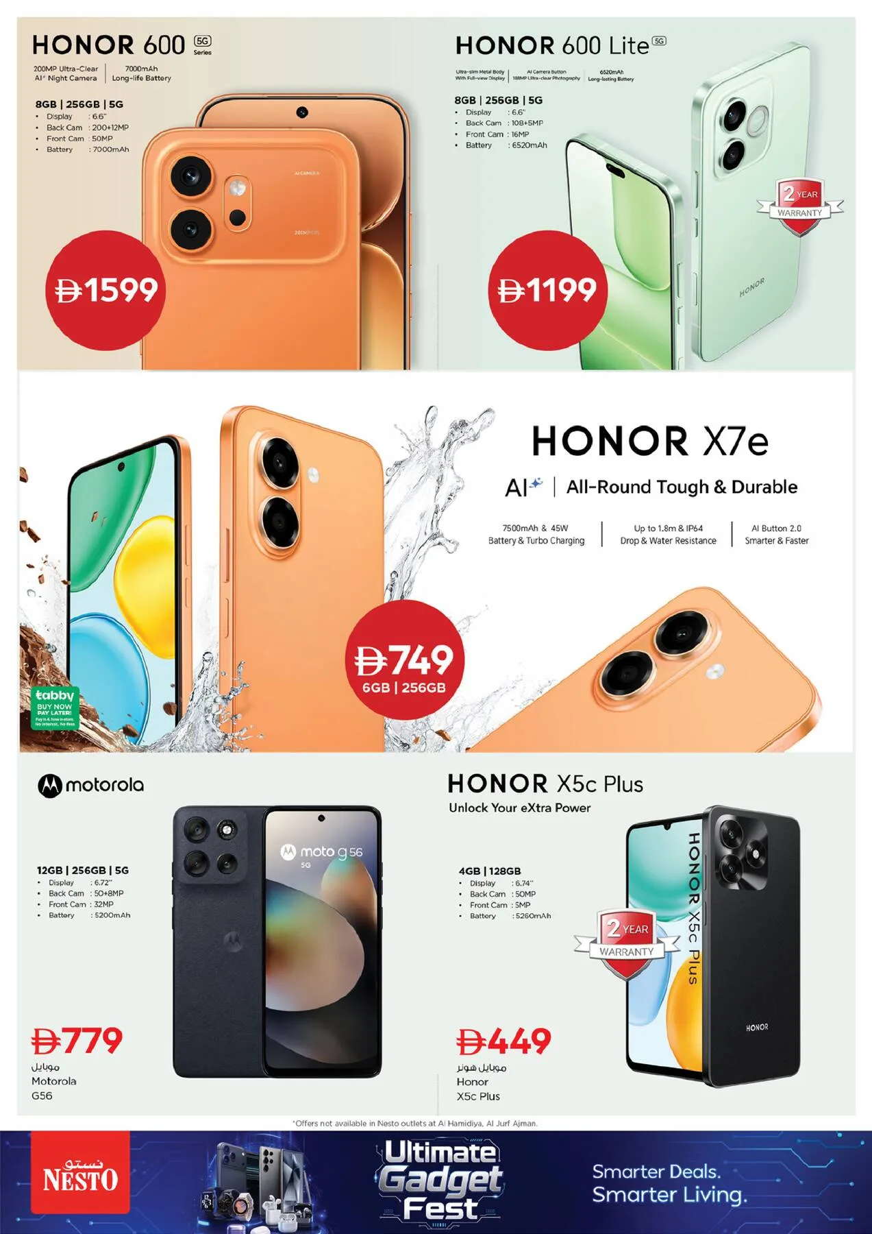 Ultimate Gadget Fest from Nesto until 31st July - Nesto UAE Offers & Promotions — page 3