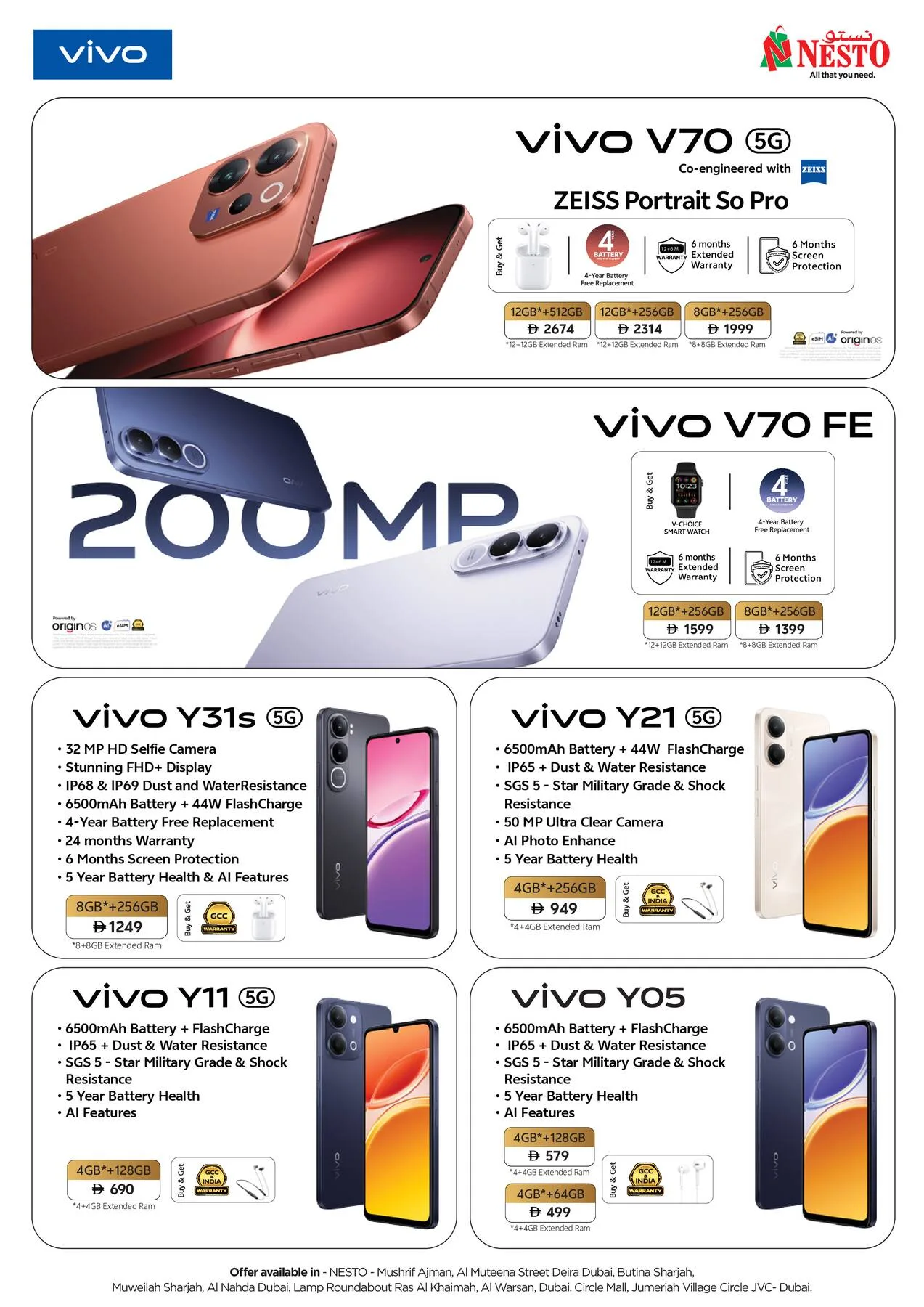 Ultimate Gadget Fest from Nesto until 31st July - Nesto UAE Offers & Promotions — page 5