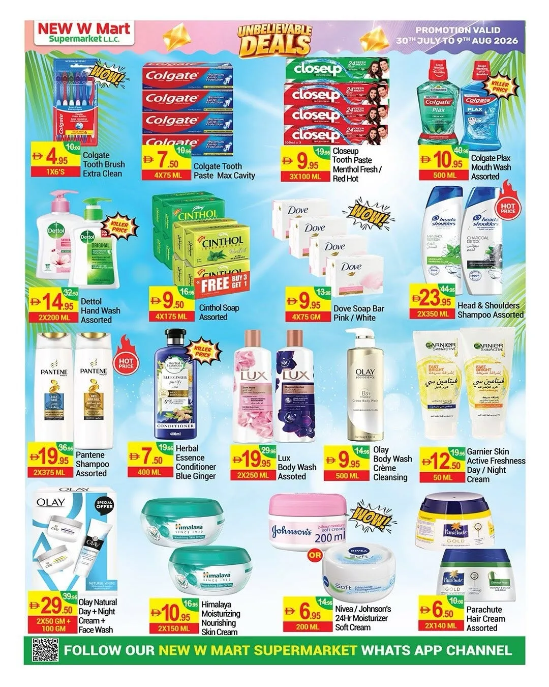 Unleavable Deals from New W Mart until 9th August - New W Mart UAE Offers & Promotions — page 11