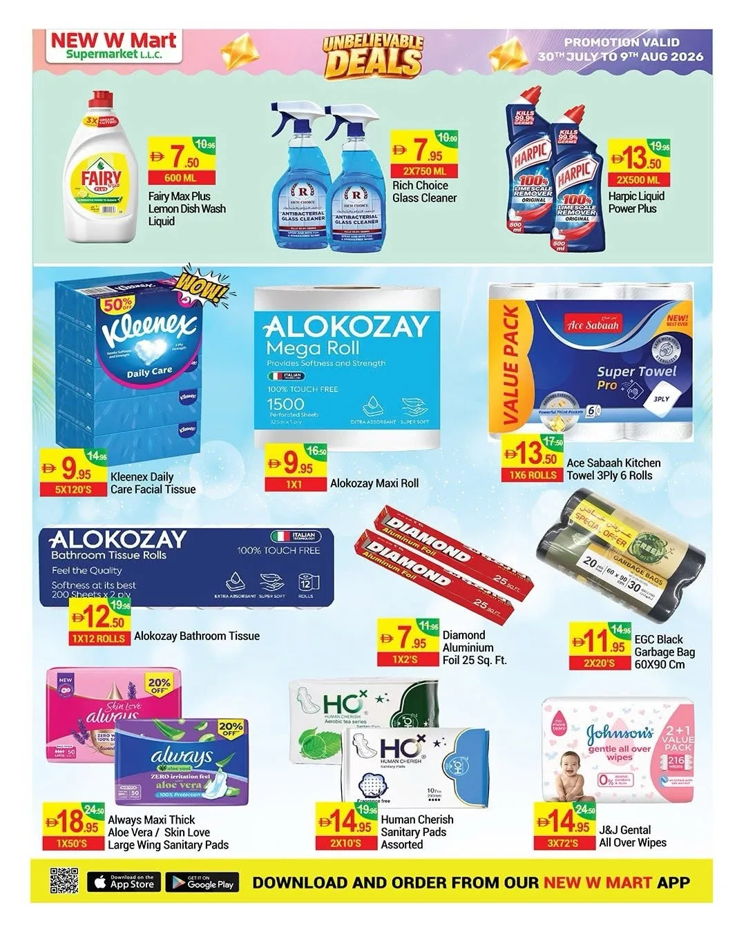 Unleavable Deals from New W Mart until 9th August - New W Mart UAE Offers & Promotions — page 13