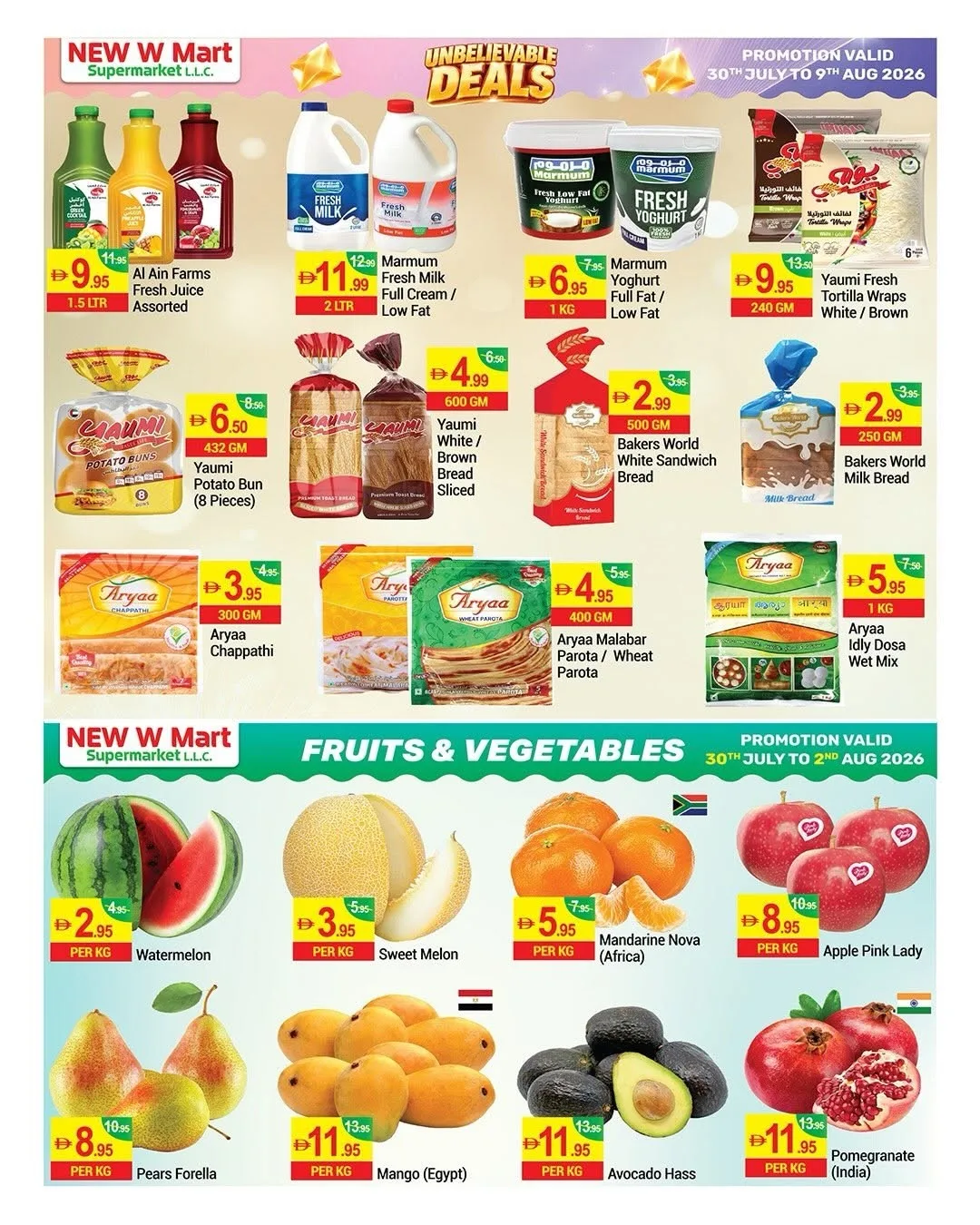 Unleavable Deals from New W Mart until 9th August - New W Mart UAE Offers & Promotions — page 15