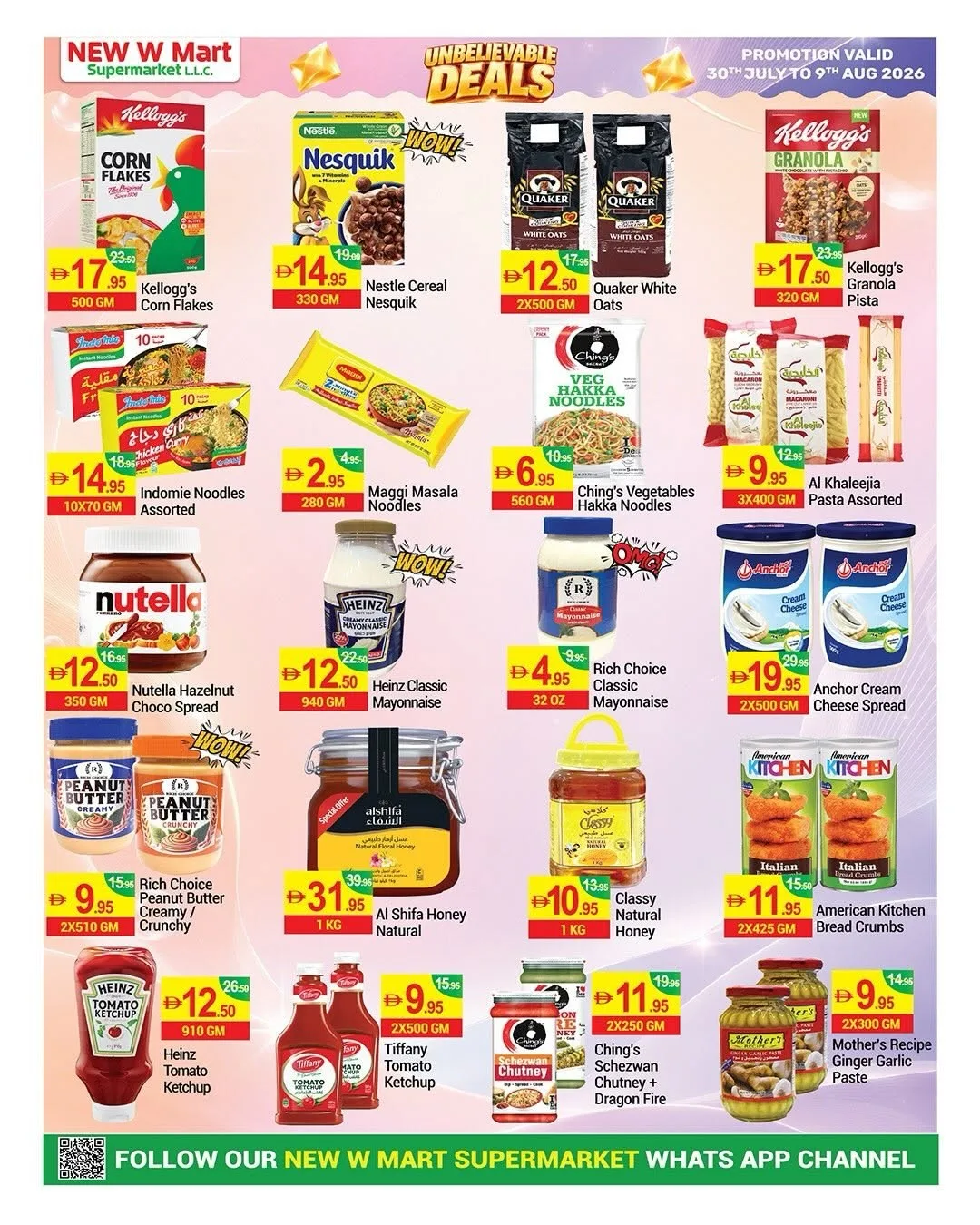 Unleavable Deals from New W Mart until 9th August - New W Mart UAE Offers & Promotions — page 4