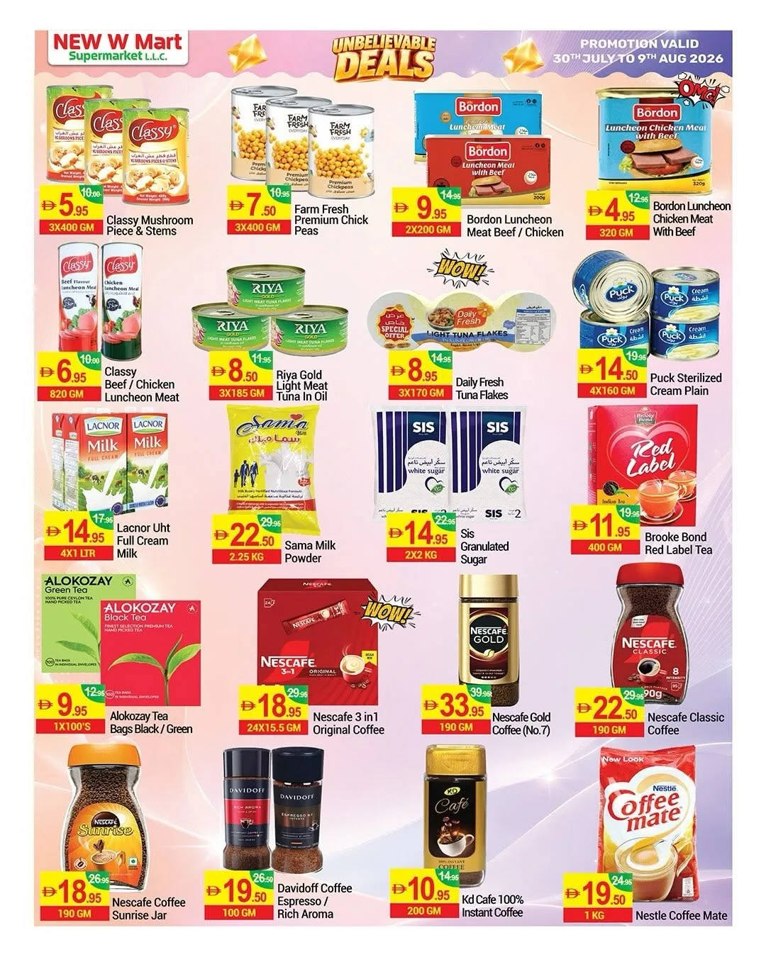 Unleavable Deals from New W Mart until 9th August - New W Mart UAE Offers & Promotions — page 5