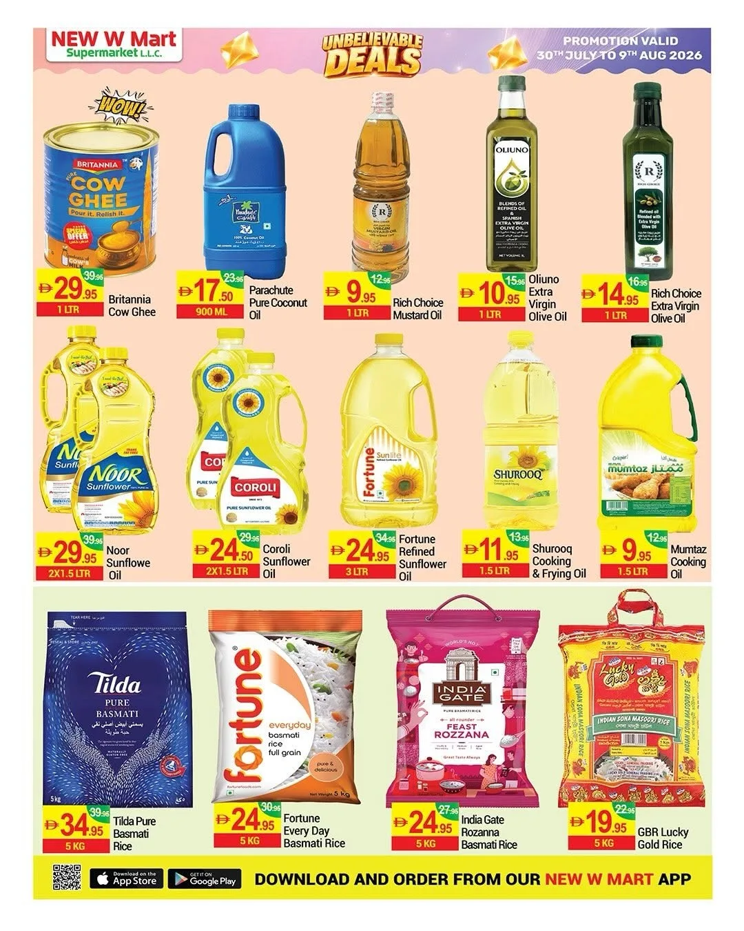 Unleavable Deals from New W Mart until 9th August - New W Mart UAE Offers & Promotions — page 6
