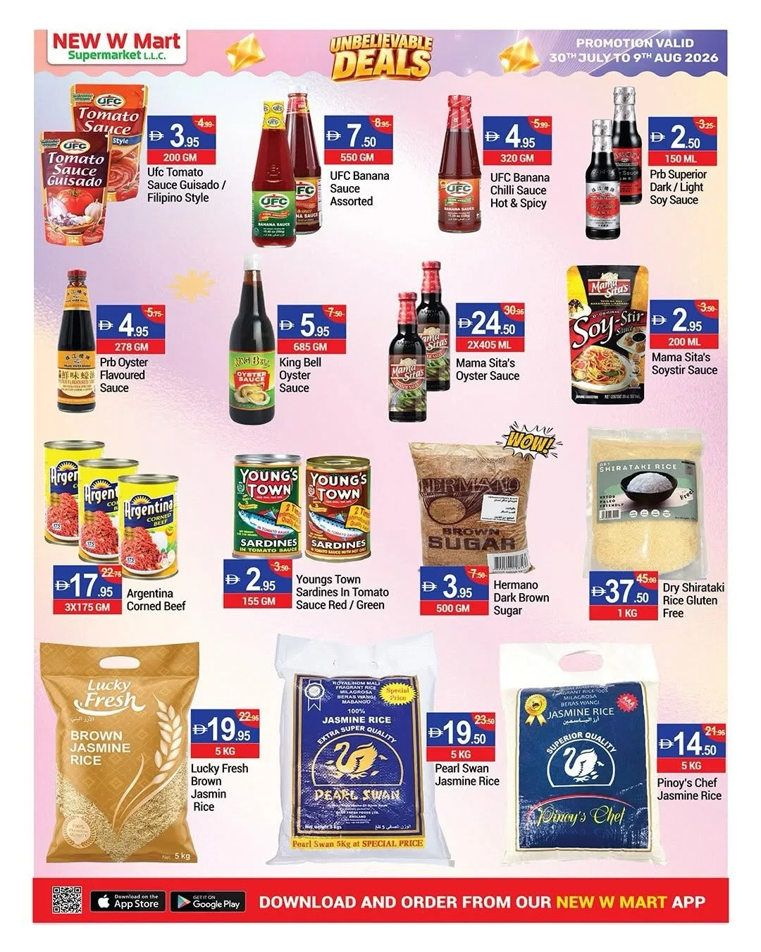 Unleavable Deals from New W Mart until 9th August - New W Mart UAE Offers & Promotions — page 9