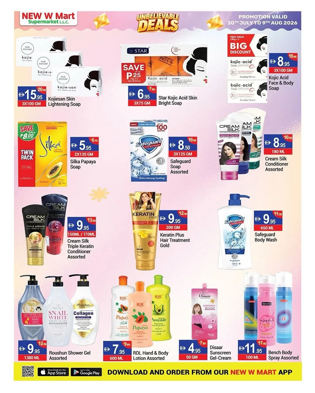 Unleavable Deals from New W Mart until 9th August - New W Mart UAE Offers & Promotions — page 10