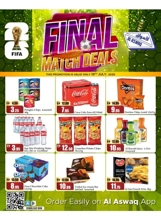 Final Match Deals - RAK from RAK National Markets until 19th July - RAK National Markets UAE Offers & Promotions catalogue cover