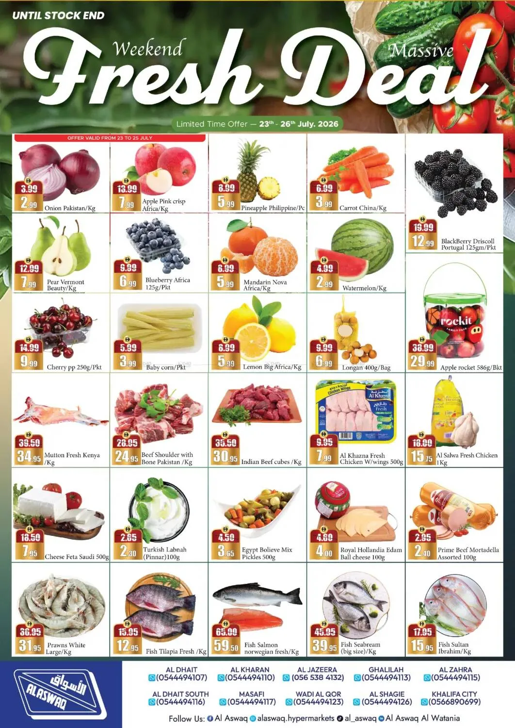 Fresh Deal - RAK from RAK National Markets until 26th July - RAK National Markets UAE Offers & Promotions — page 2