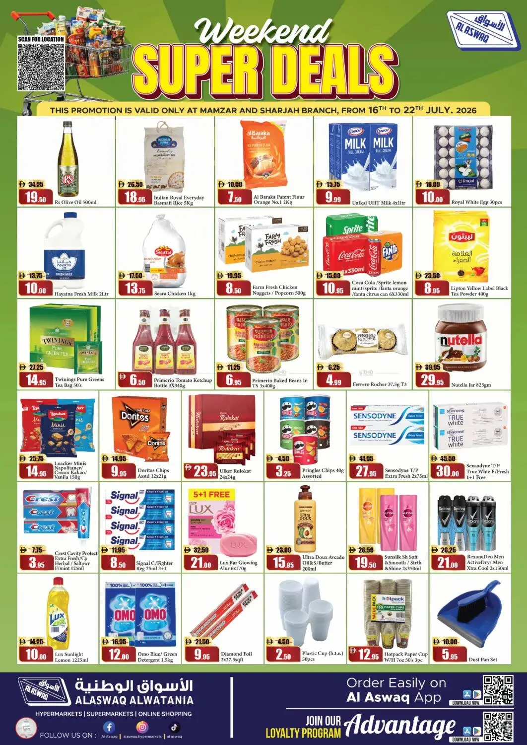 Weekend Super Deals - Dubai & Sharjah from RAK National Markets until 22nd July - RAK National Markets UAE Offers & Promotions — page 2