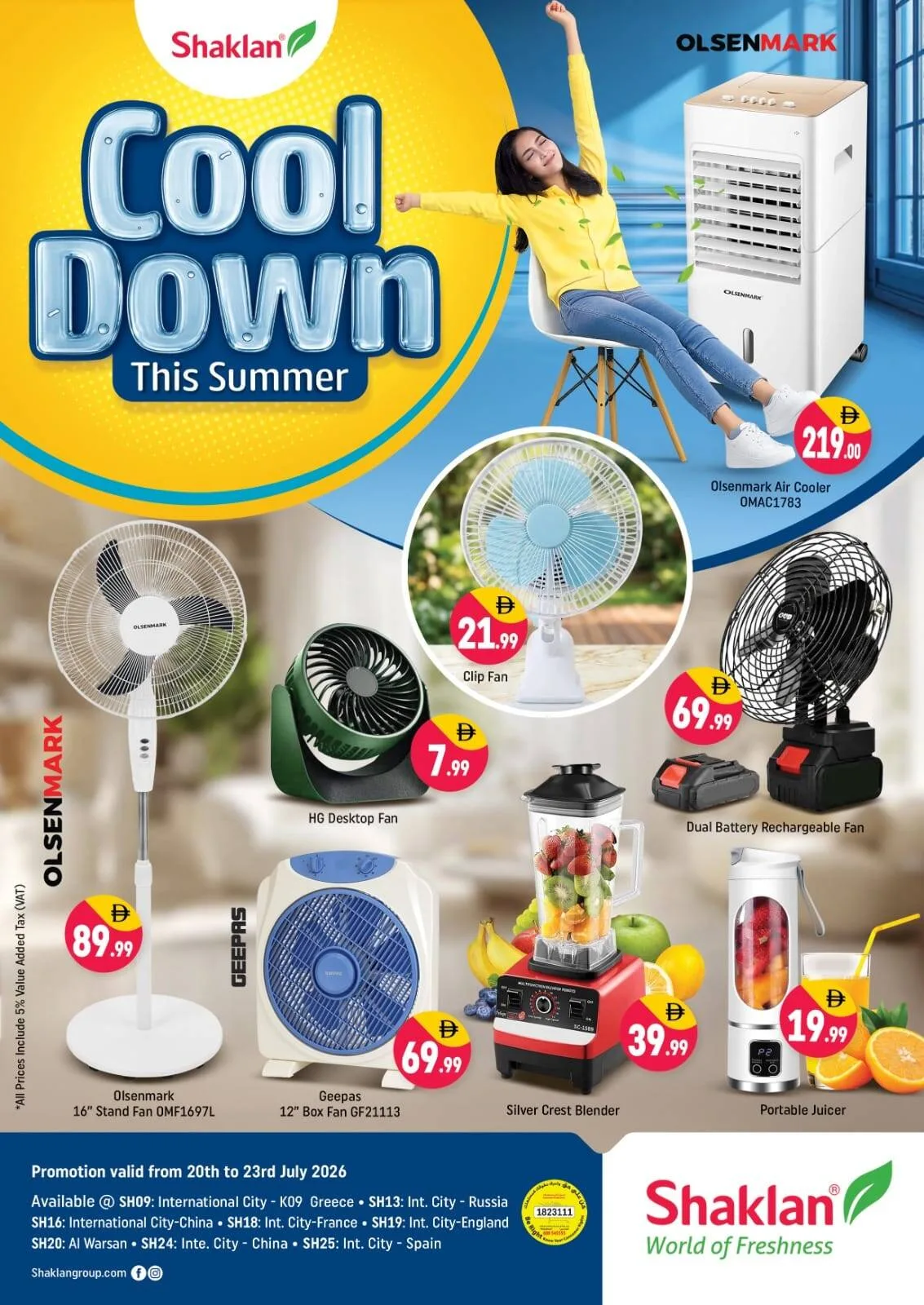 Cool Down This Summer from Shaklan until 23rd July - Shaklan UAE Offers & Promotions — page 2