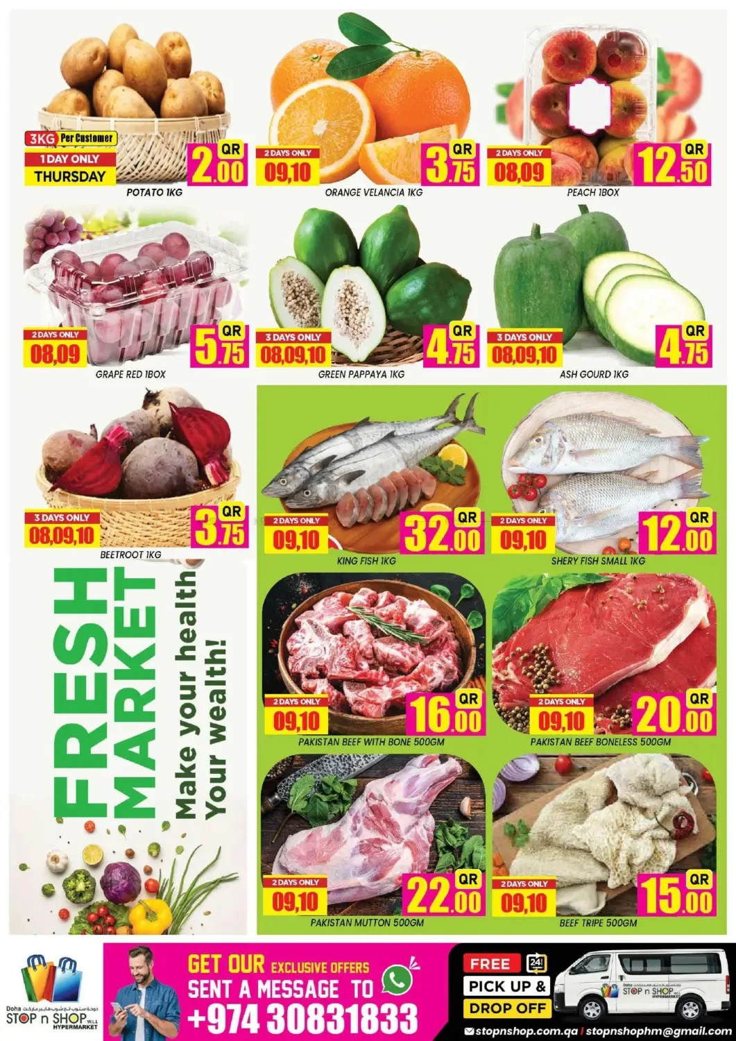 Killer Price Deals - Al Muntazah from Stop n Shop until 11th July - Stop n Shop Qatar Offers & Promotions — page 2
