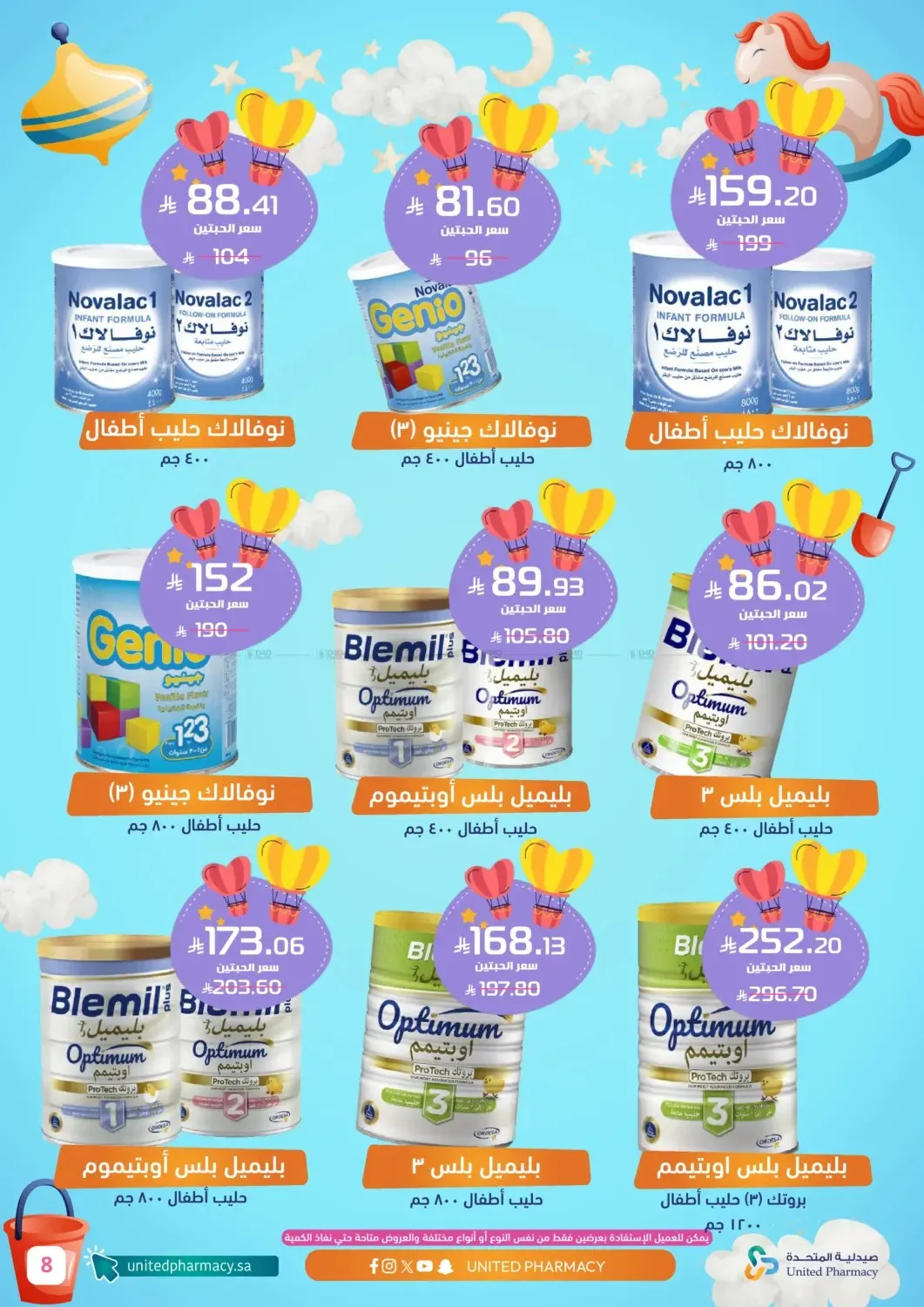 Baby Care Offers from United Pharmacy until 4th August - United Pharmacy KSA Offers & Promotions — page 8