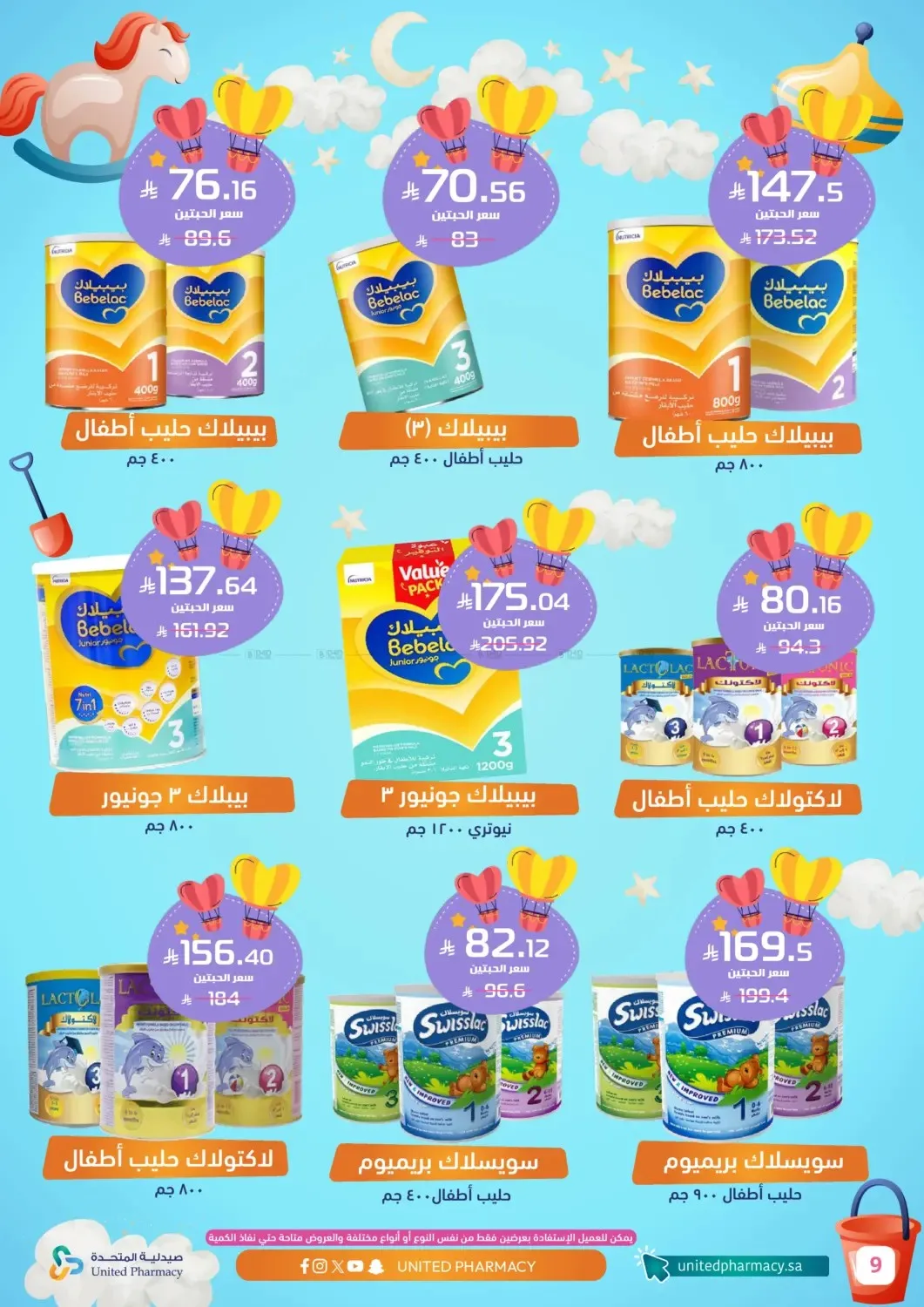 Baby Care Offers from United Pharmacy until 4th August - United Pharmacy KSA Offers & Promotions — page 9