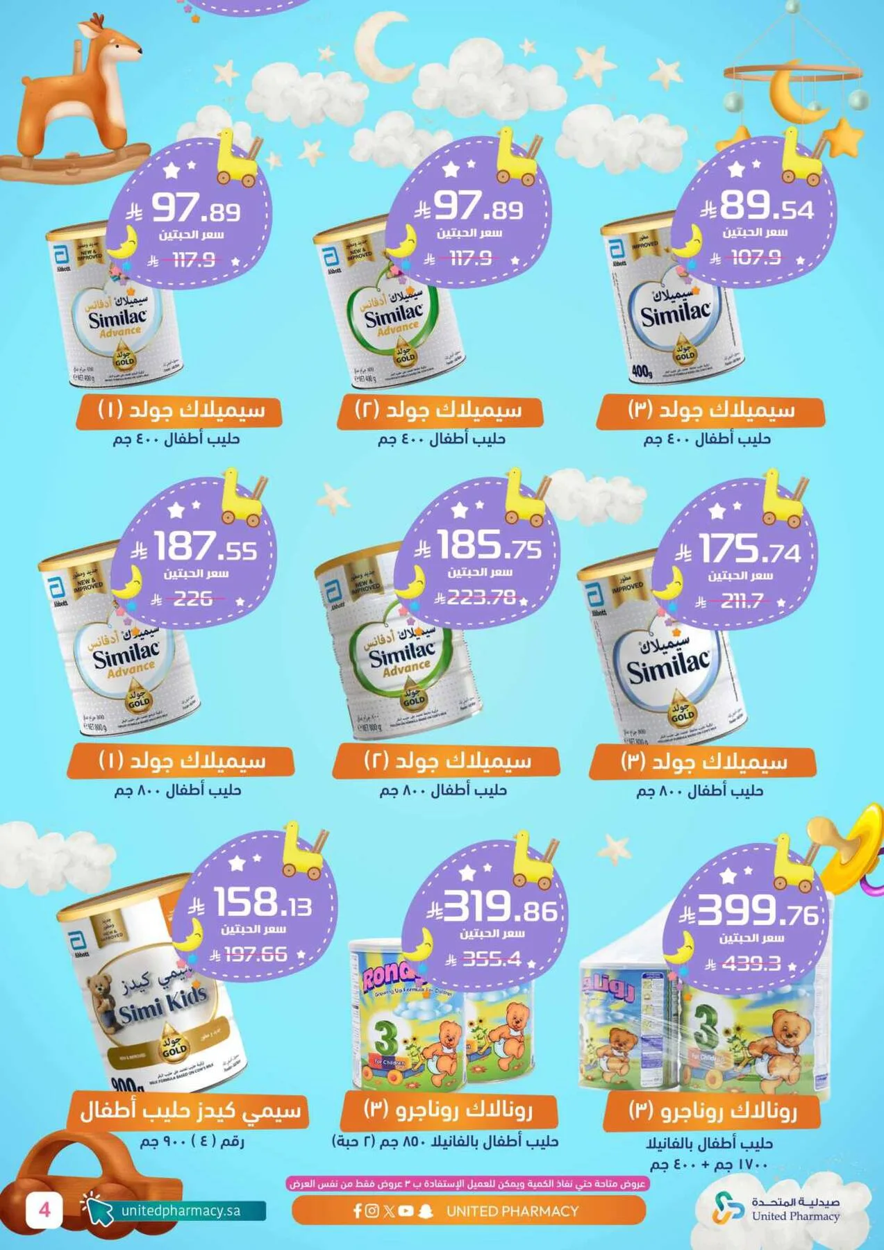 Baby Care Offers from United Pharmacy until 6th May - United Pharmacy KSA Offers & Promotions — page 4