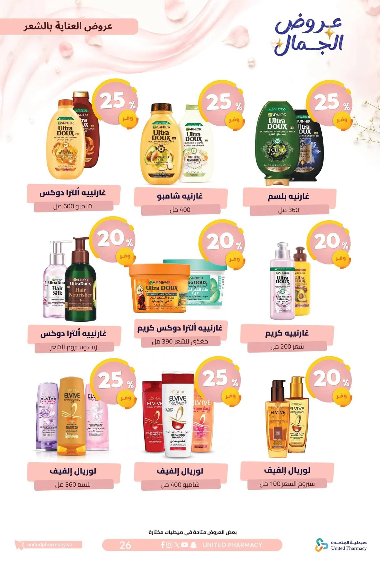 Beauty Offers from United Pharmacy until 7th August - United Pharmacy KSA Offers & Promotions — page 29
