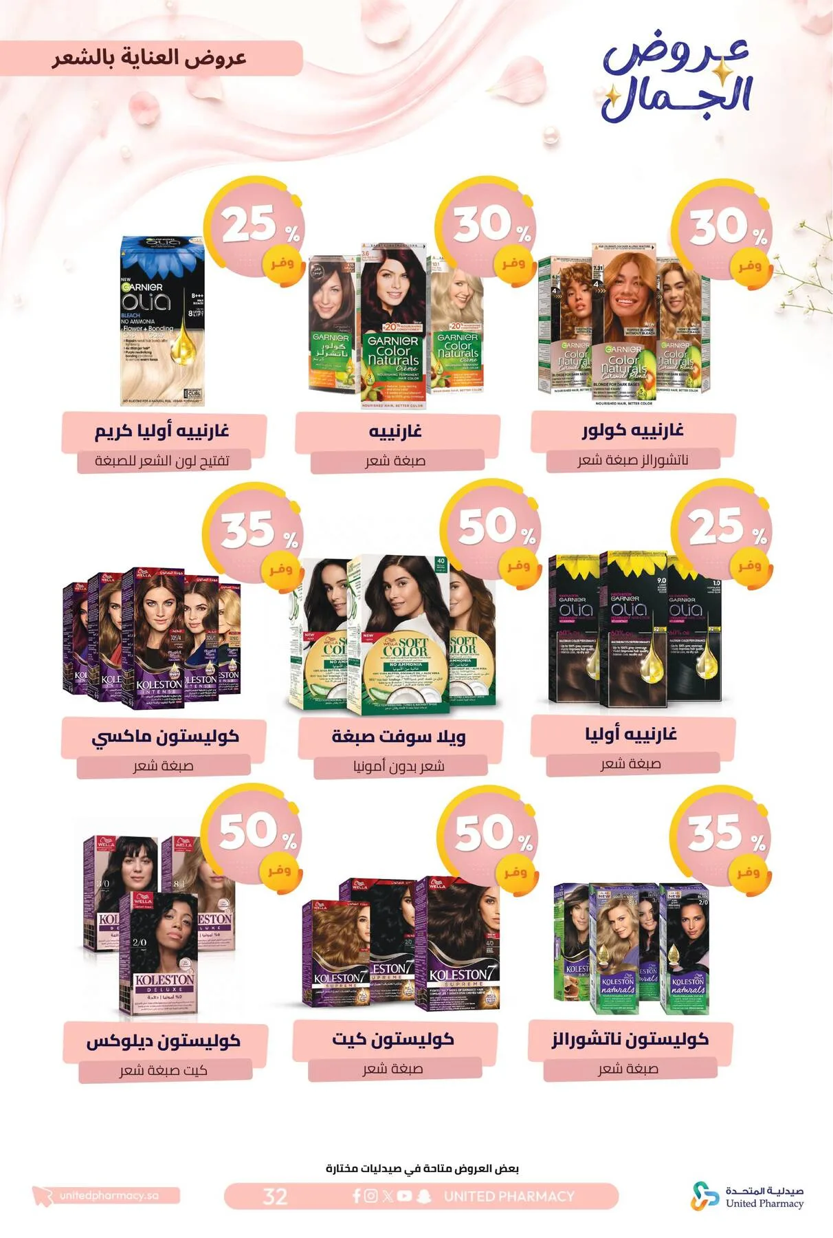 Beauty Offers from United Pharmacy until 7th August - United Pharmacy KSA Offers & Promotions — page 35