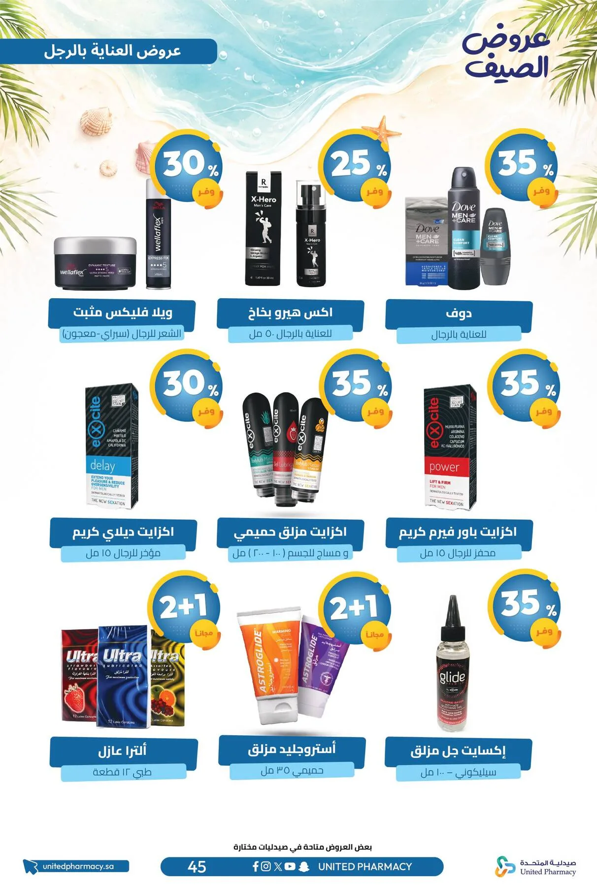 Summer Offers from United Pharmacy until 10th July - United Pharmacy KSA Offers & Promotions — page 46