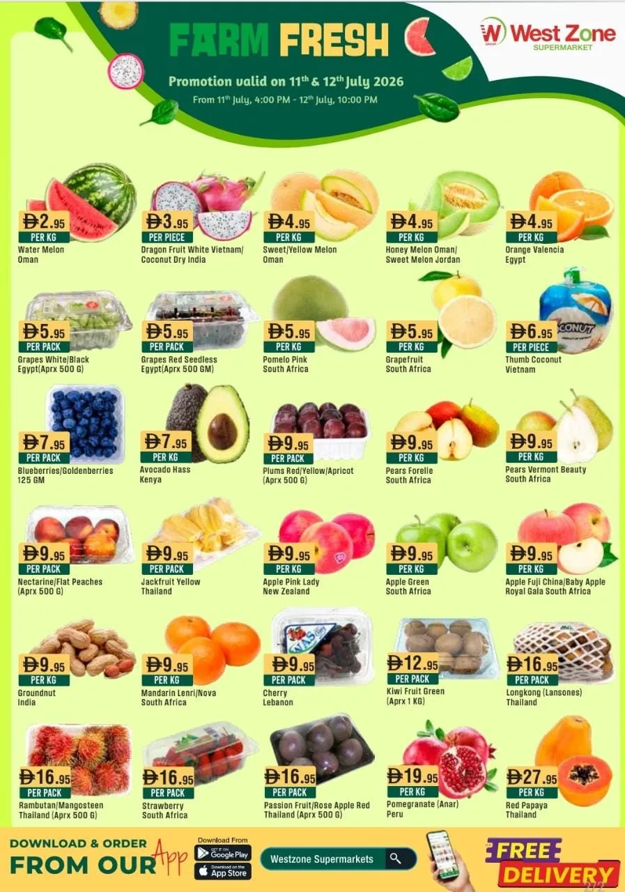 Farm Fresh from West Zone until 12th July - West Zone UAE Offers & Promotions — page 2